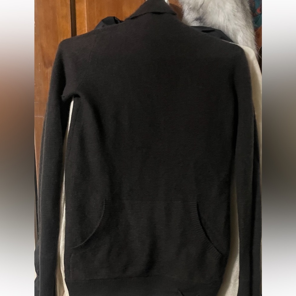 Tsesay Cashmere turtleneck with Pocket and drawstring waist Brown xs - Picture 4 of 16